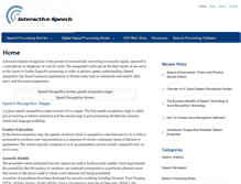 Tablet Screenshot of interactive-speech.com